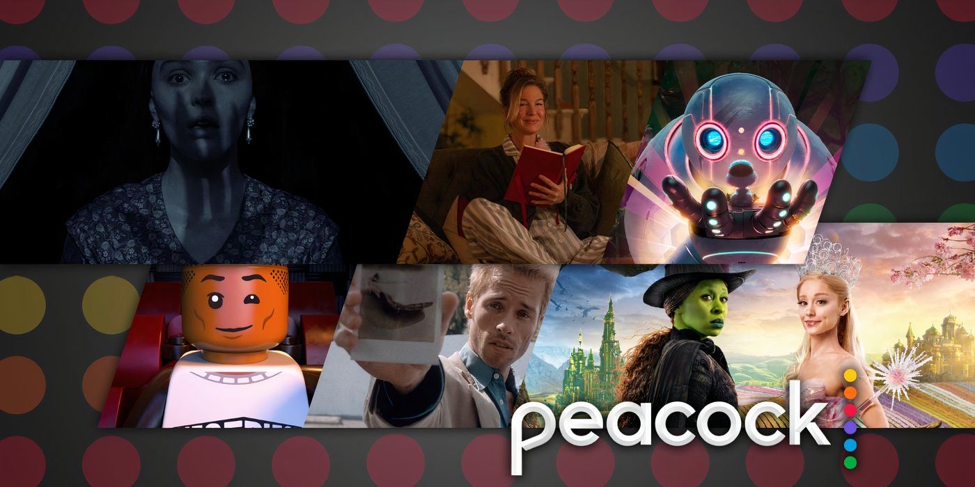 Collage of Nosferatu, Bridget Jones&rsquo;s Baby, Brick by Brick, Memento, The Wild Robot and Wicked