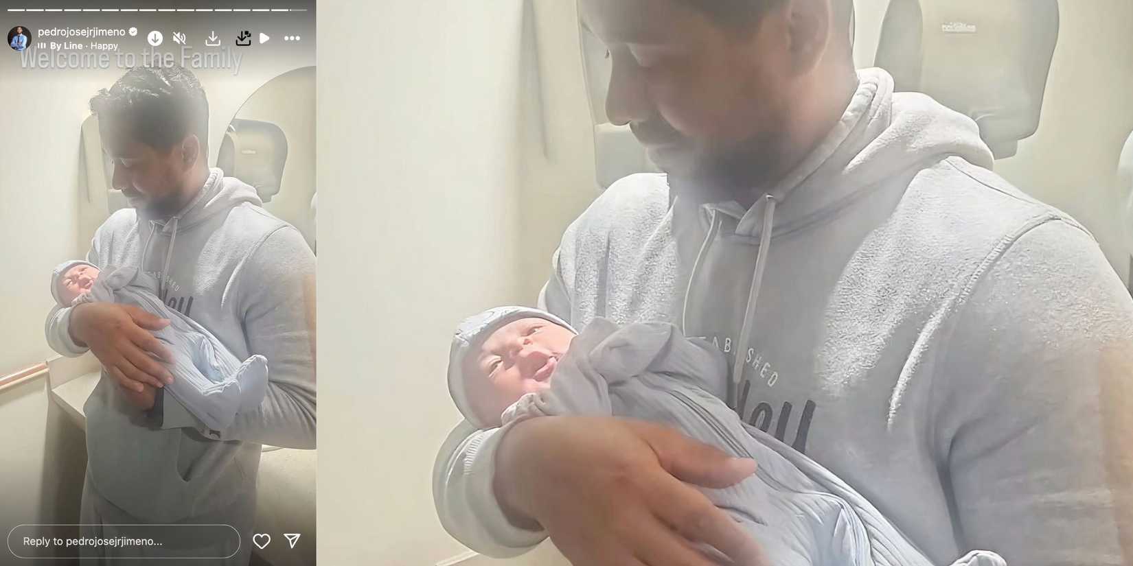 Pedro Jimeno from 90 Day Fiancé with new baby