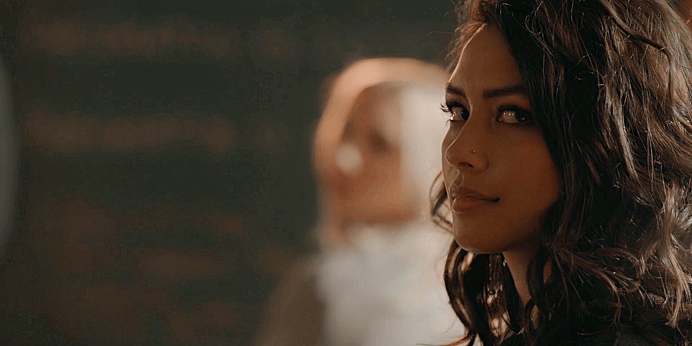 Penelope Park looking off the camera with a side eye in Legacies