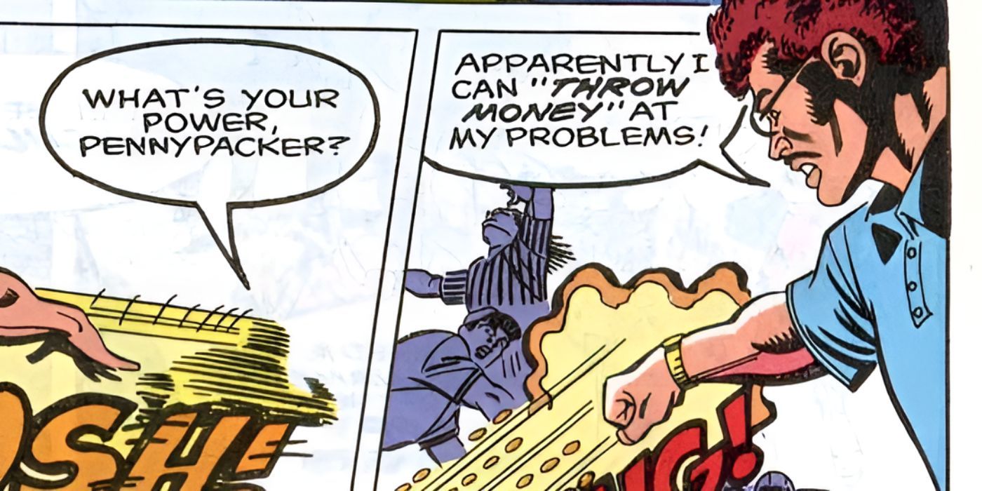 Pennypacker shoots pennies from his wrist