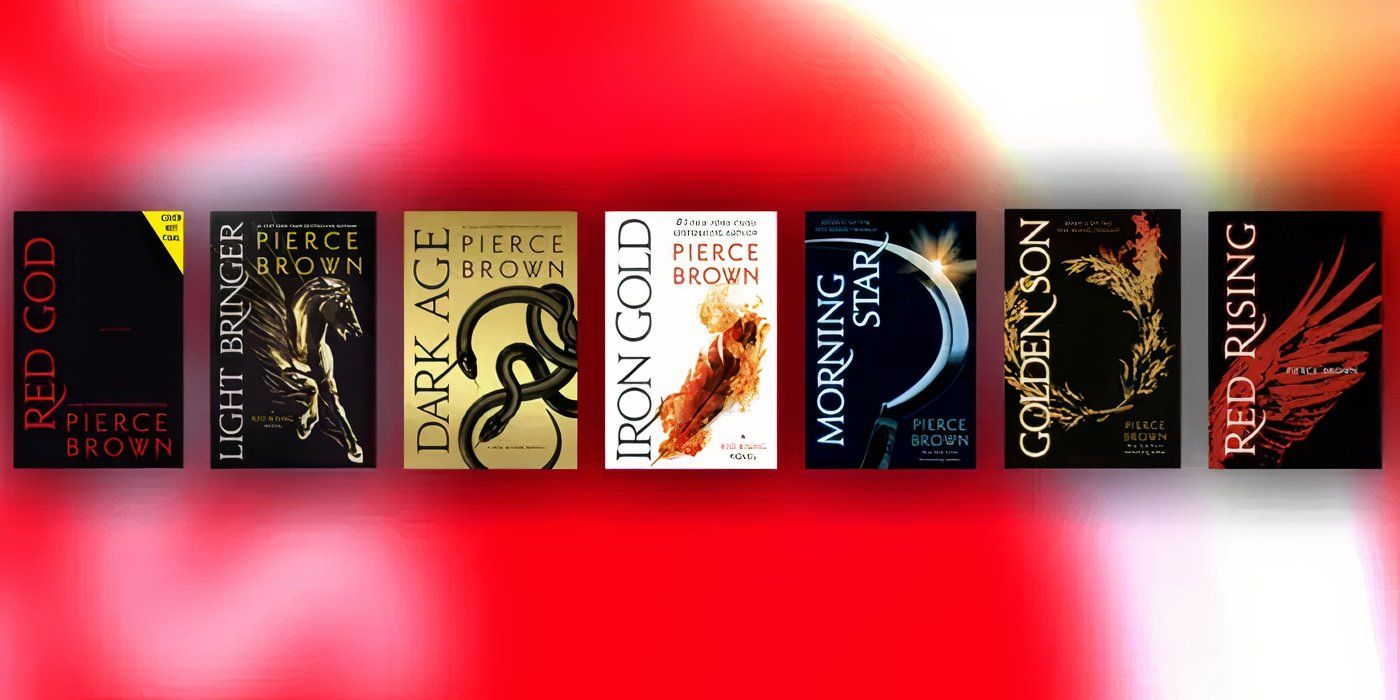 Pierce Brown Red Rising Saga Book Covers