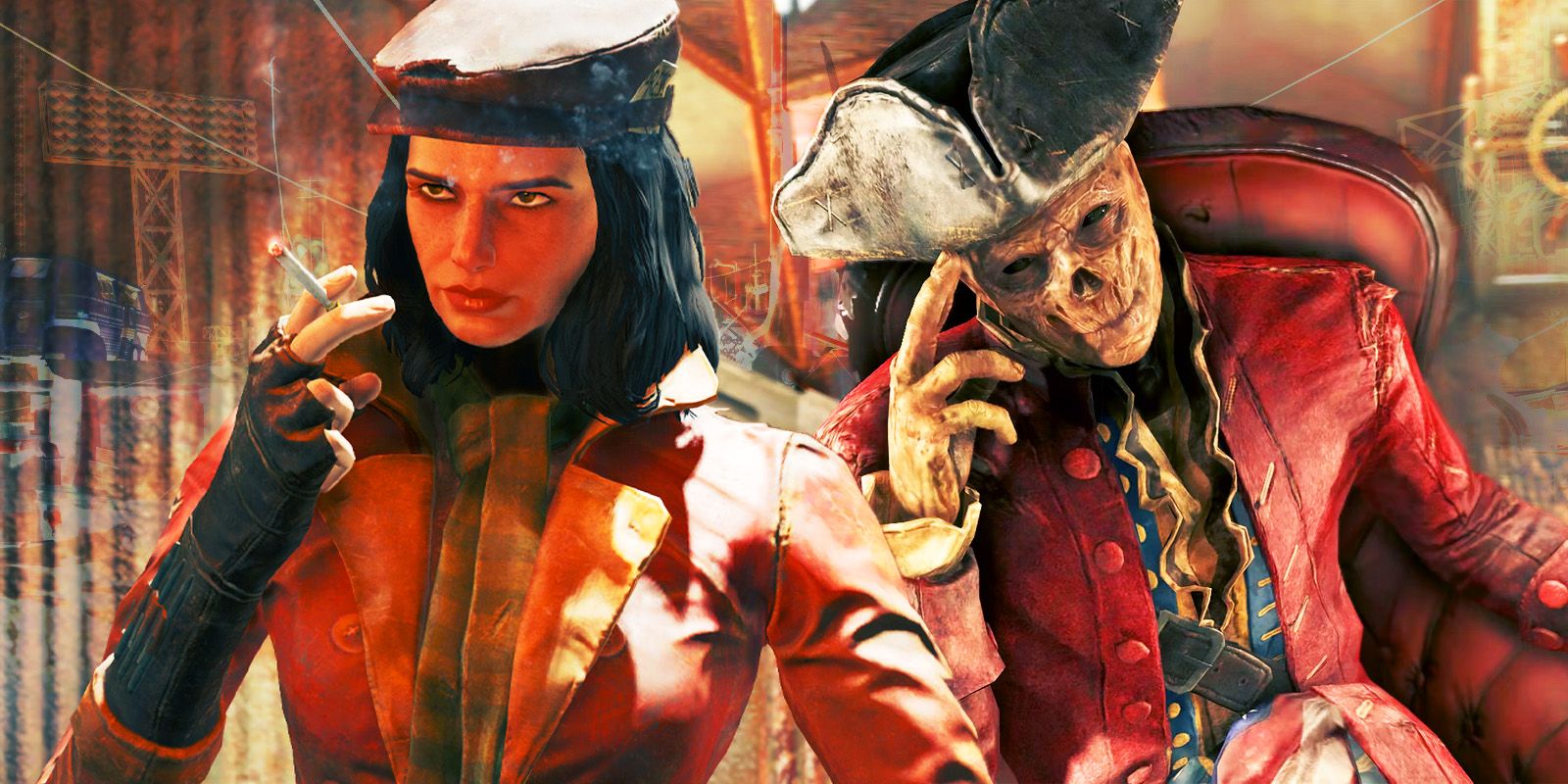 Piper &amp; Hancock from Fallout 4 with diamond city