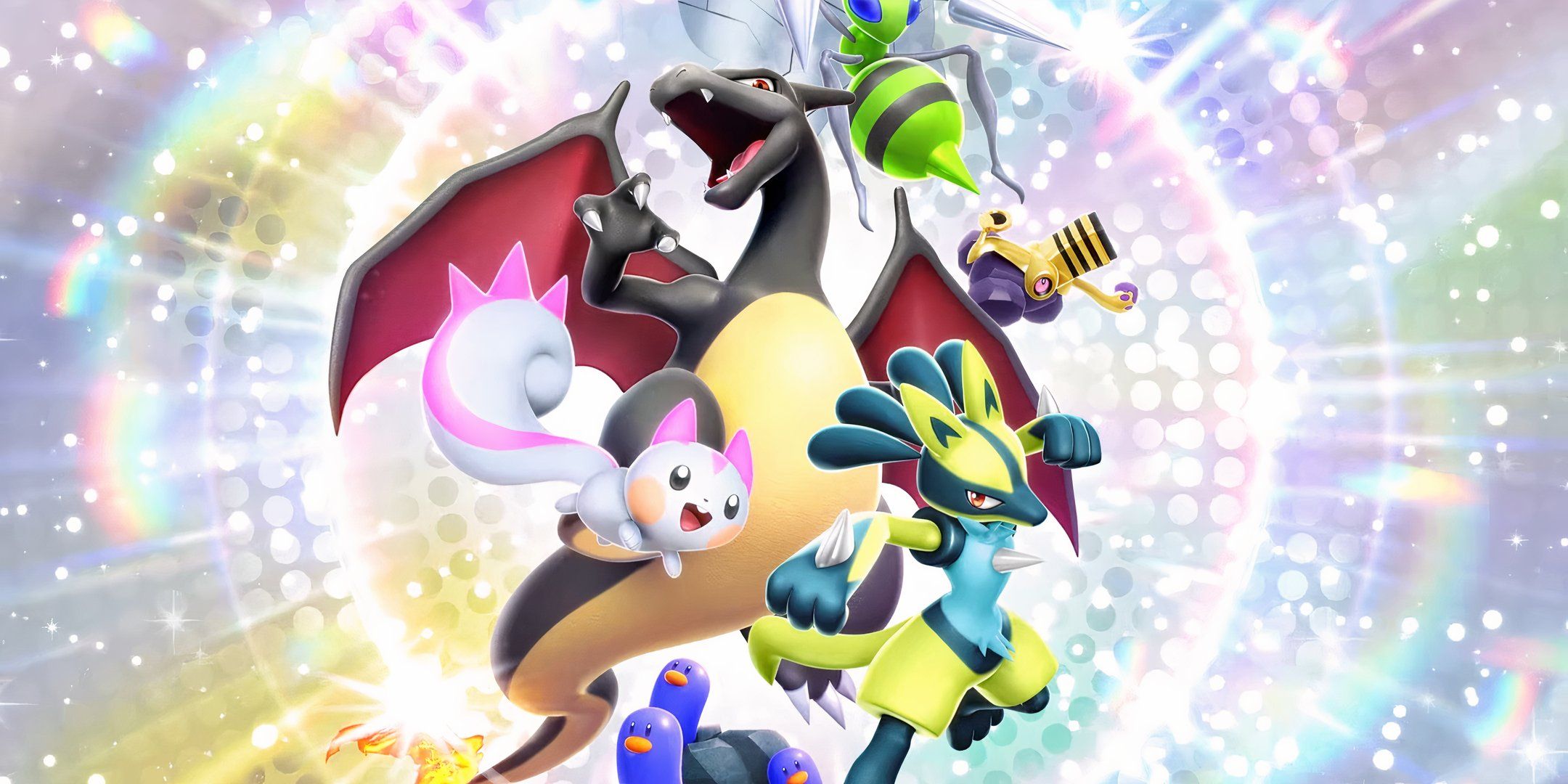 A screenshot showcasing Pokémon in the Pokémon TCG Pocket expansion Shining Revelry.