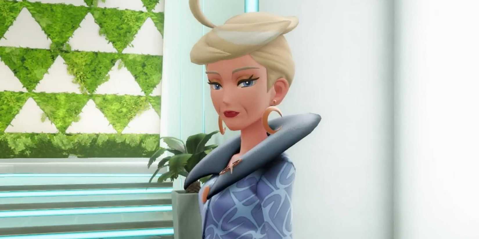 Jett, the leader of Quasartico Inc talking to the player in Pokemon Legends Z-A.