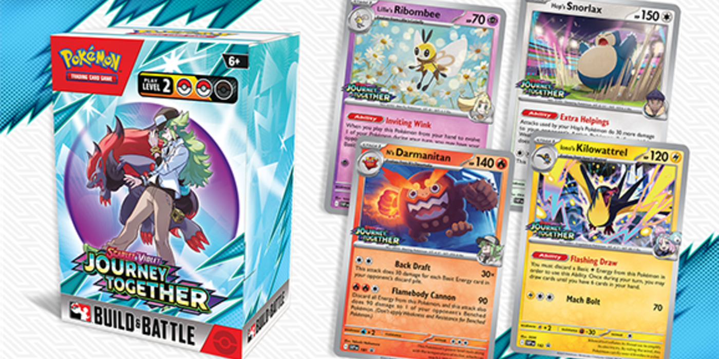 Pokemon TCG Journey Together Build and Battle Box