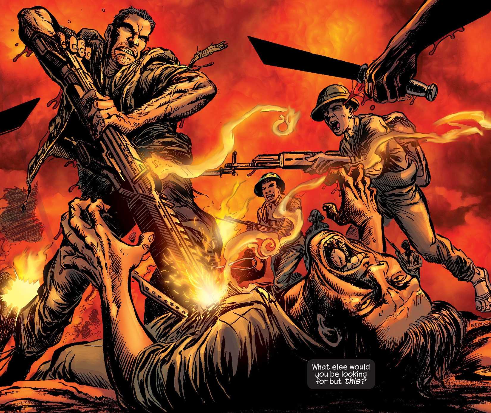 Punisher kills an ally.