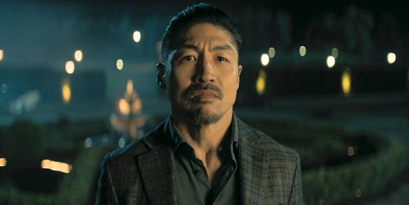 Quinn (Brian Tee) on the verge of crying in Reacher Season 3 Ep 8