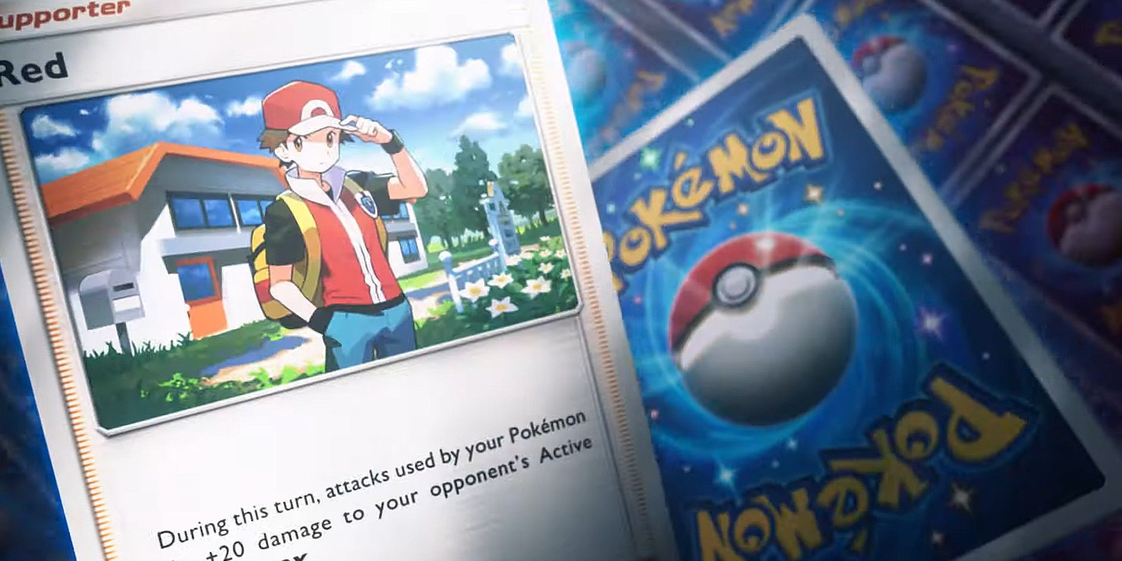 Red card from Pokemon TCG Pocket