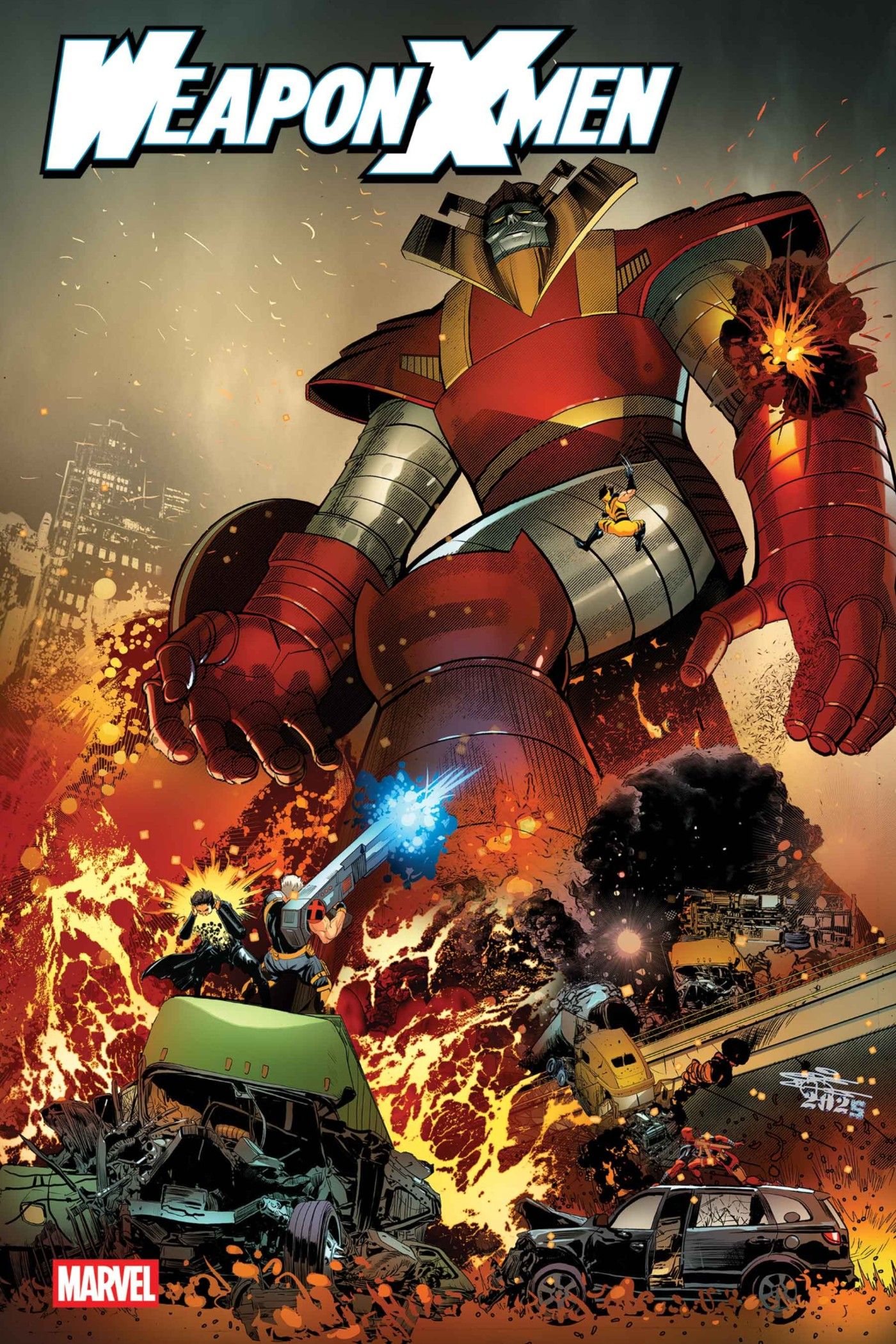 Red Ronin on Weapon X-Men #4