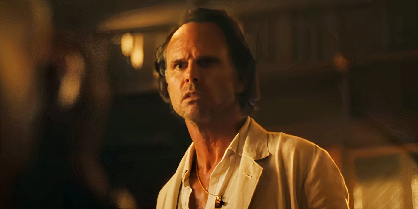 Rick looking disgusted in the White Lotus season 3, episode 7