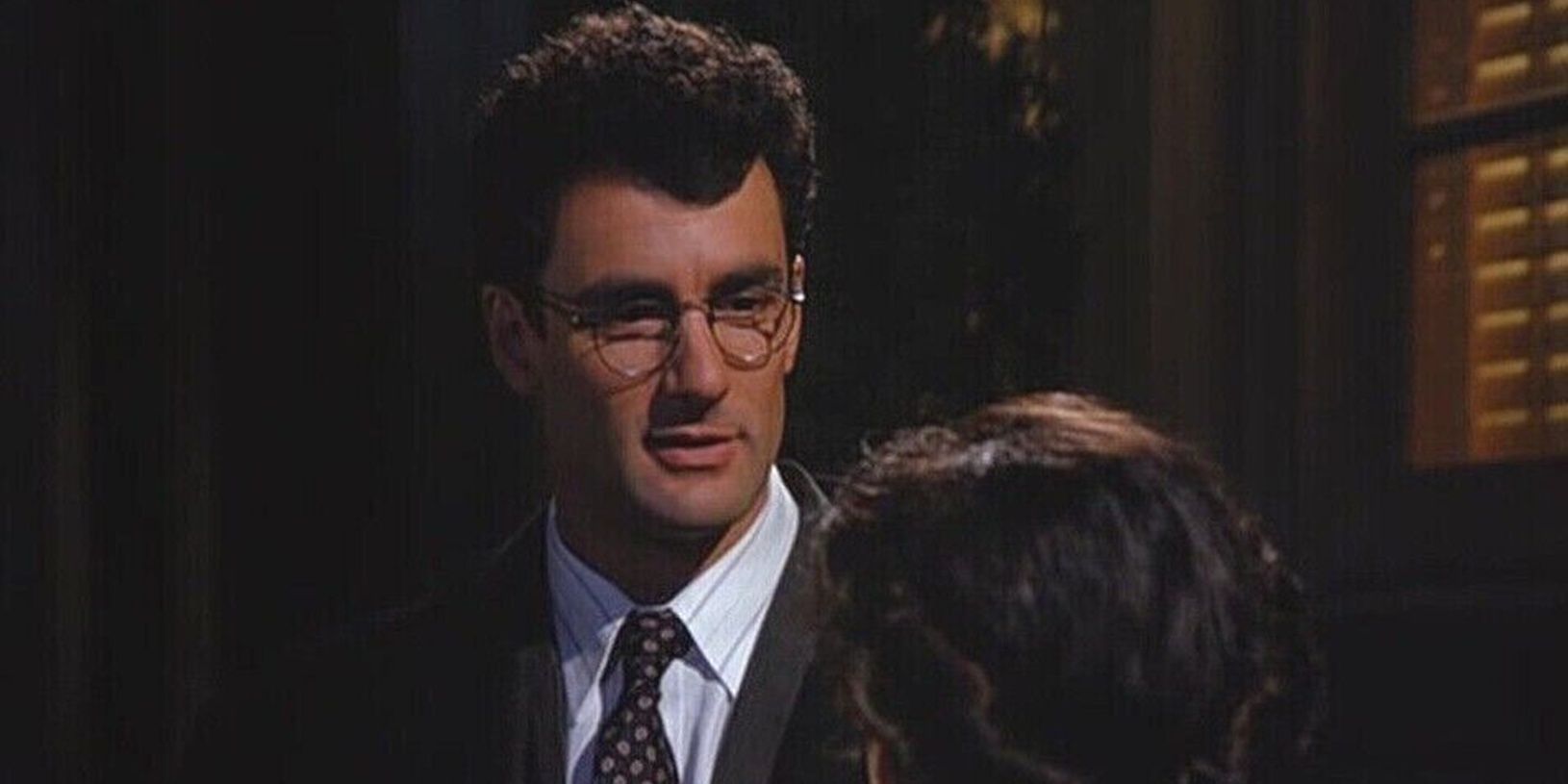 Robert Mailhouse on the street at night in Seinfeld