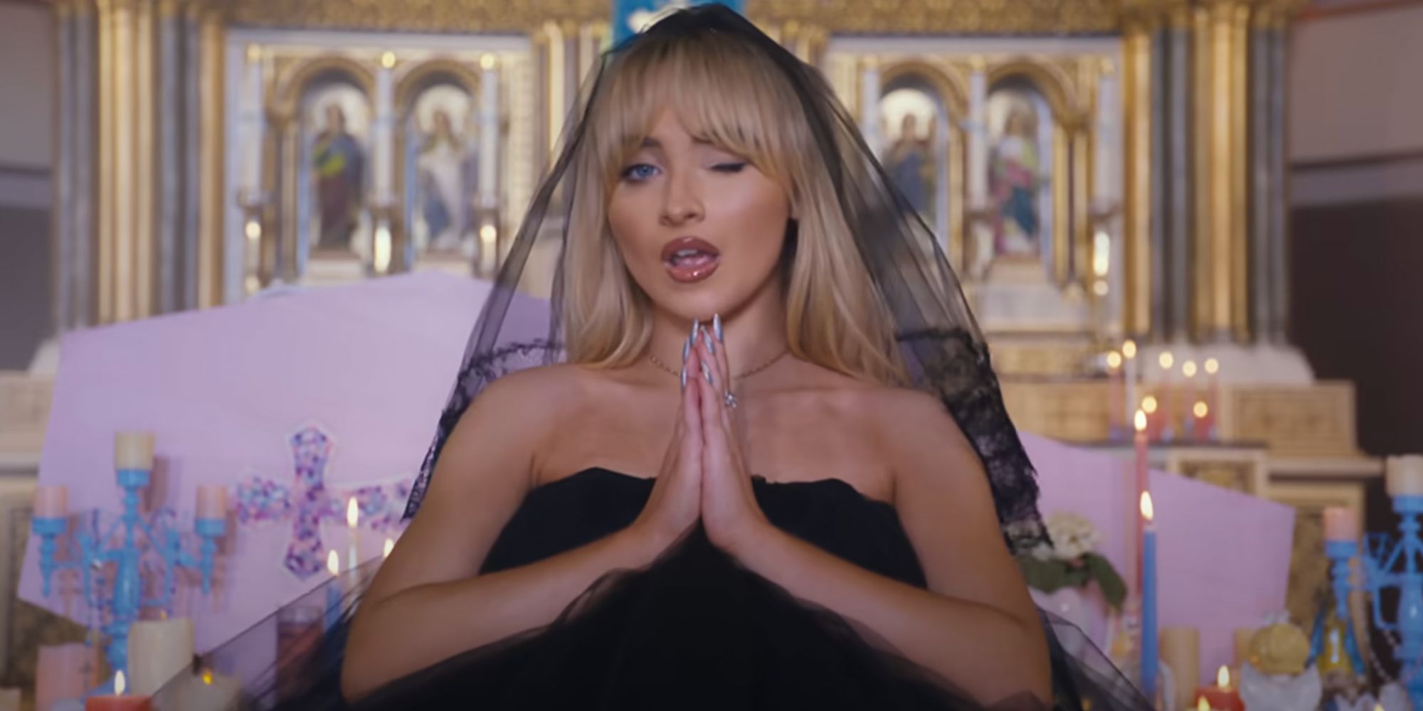 Sabrina Carpenter Feather Music Video