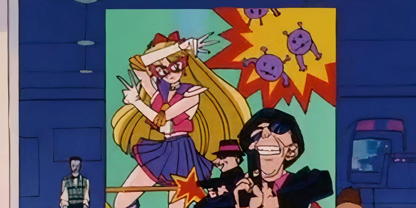 Sailor V video game poster