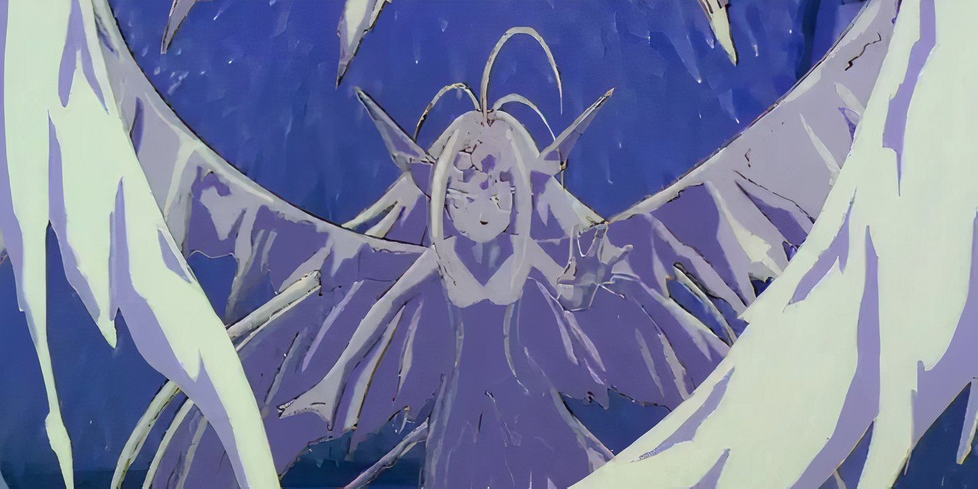 Sakura freezes Watery in Cardcaptor Sakura