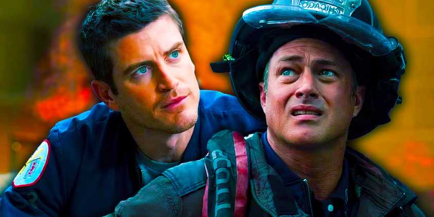 Sam Carver and Severide in Chicago Fire
