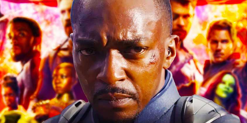 Sam Wilson's Captain America in Brave New World with the Avengers from Infinity War