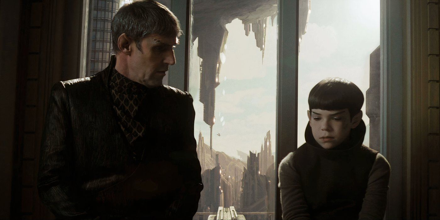 Sarek and Young Spock
