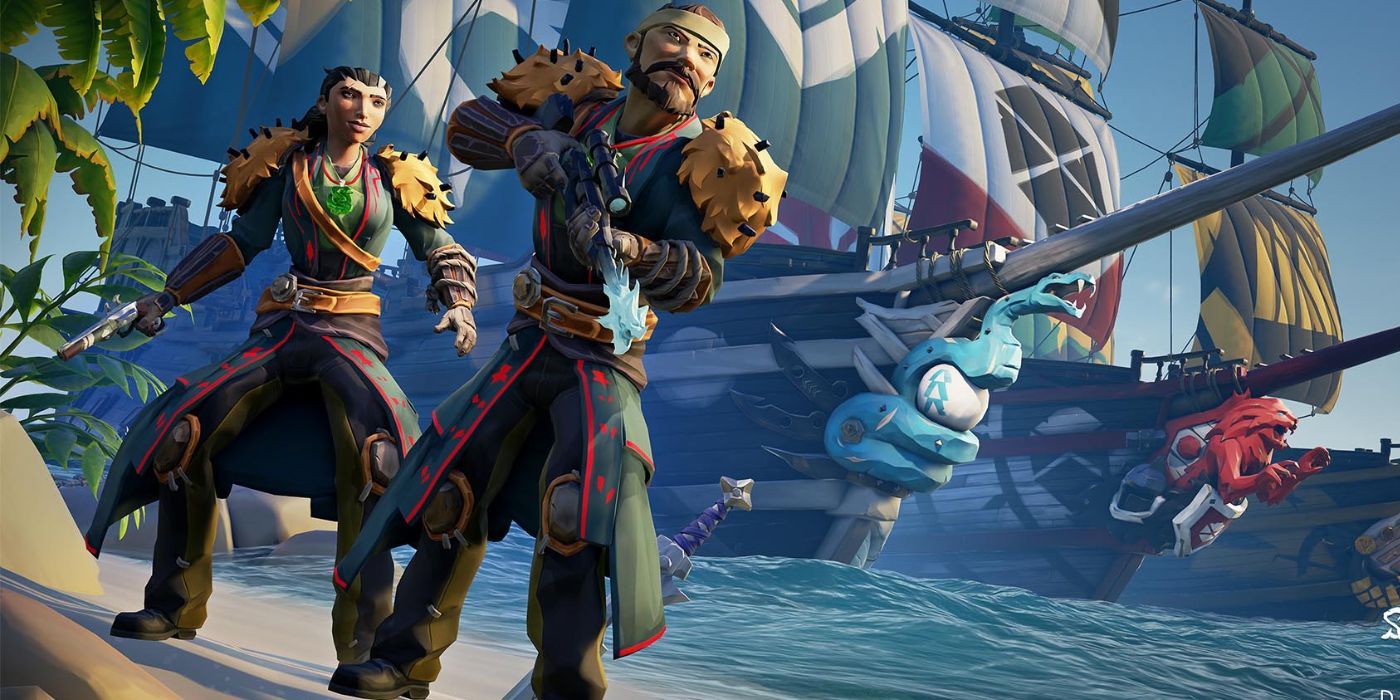 Sea of Thieves Destiny 2 Crossover Announcement Still