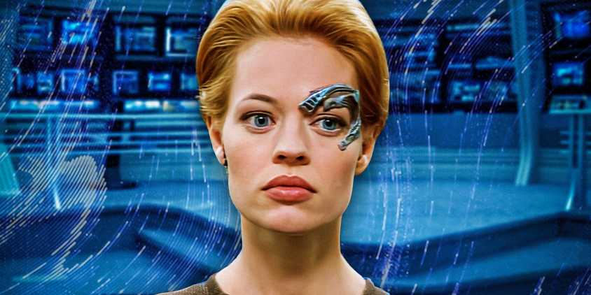 Custom image of Seven of Nine in Star Trek Voyager