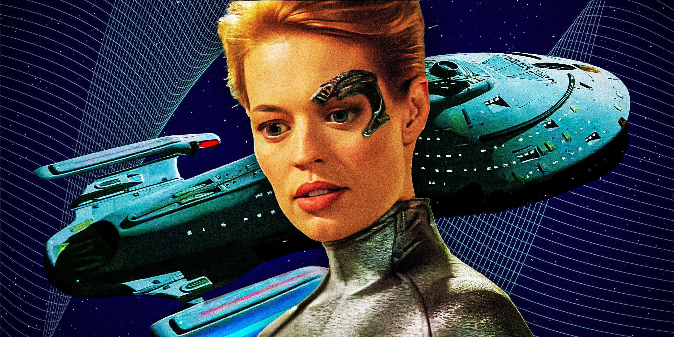 Custom image of Seven of Nine in Star Trek Voyager