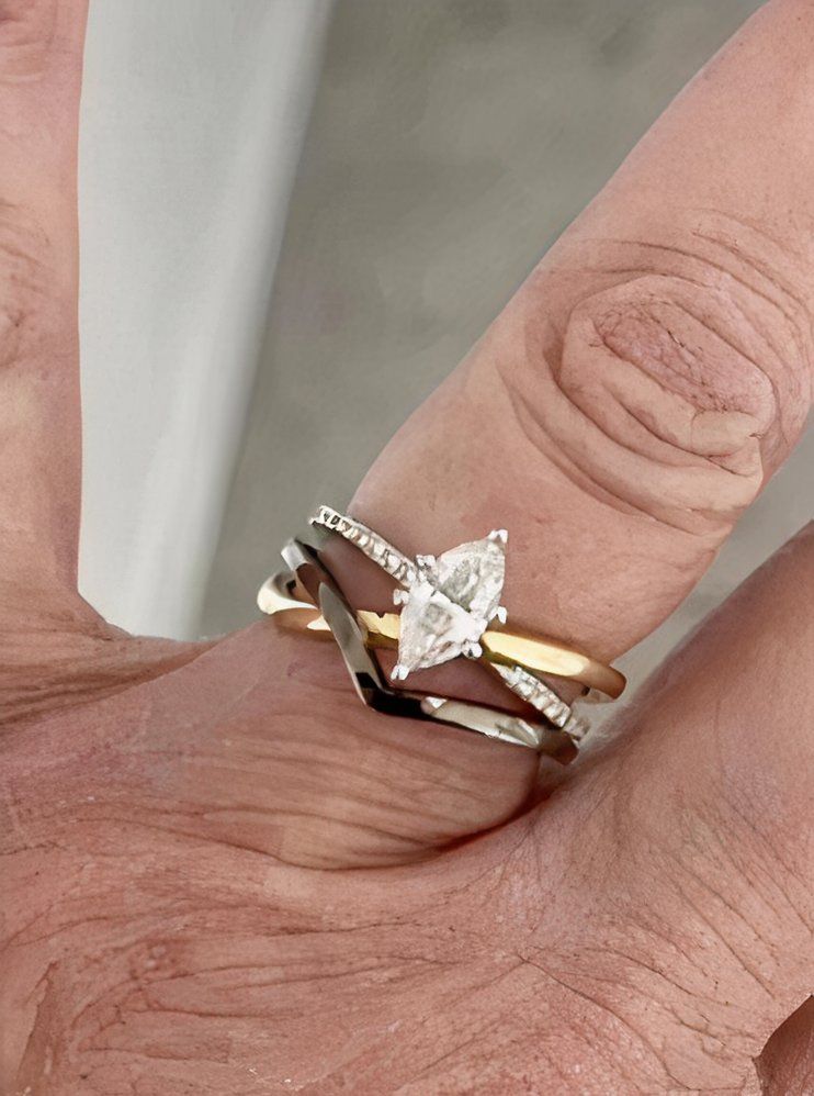 sister wives christine brown engagement ring close up