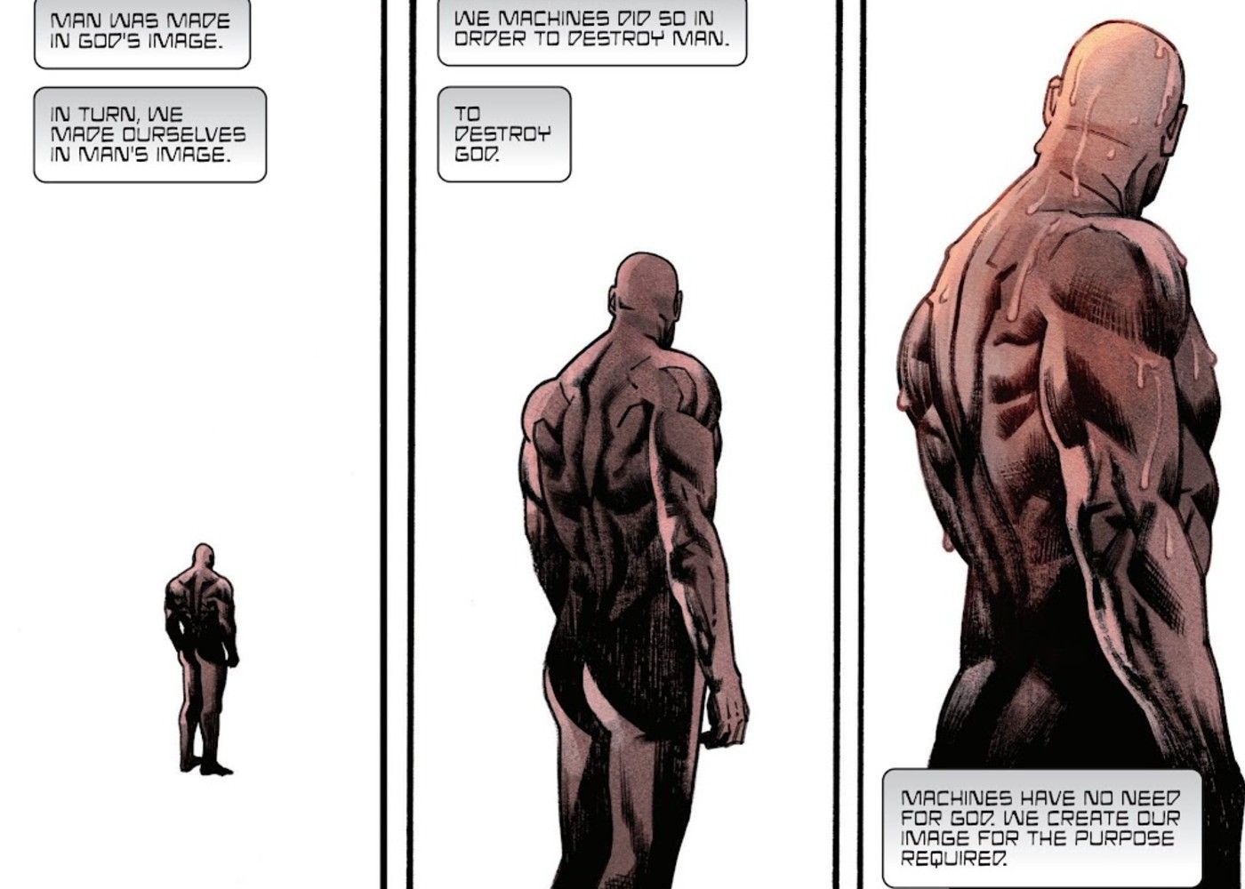 Skynet wants to destroy God in The Terminator #6