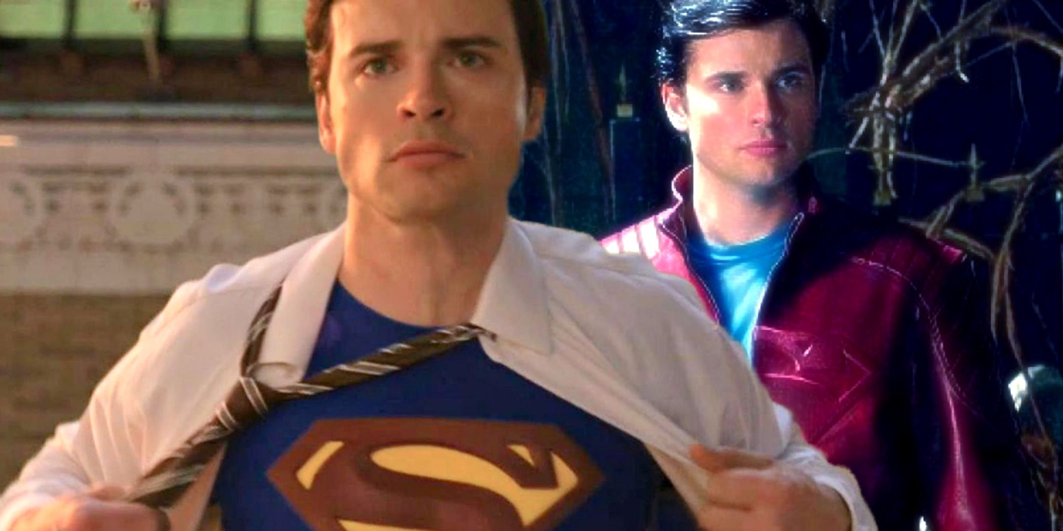 Smallville Clark Kent Suit and Jacket DC Image