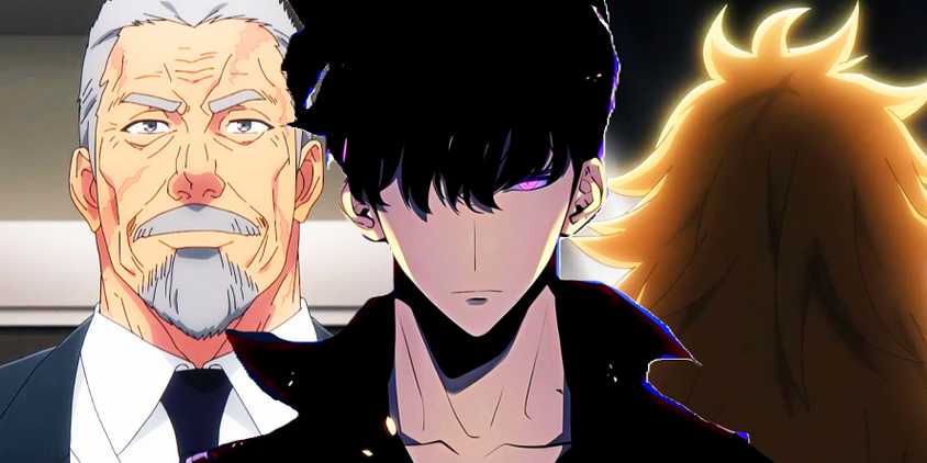 solo leveling season 2 Sung Jinwoo, Goo Gunhee and Thomas Andre cut manhwa scene
