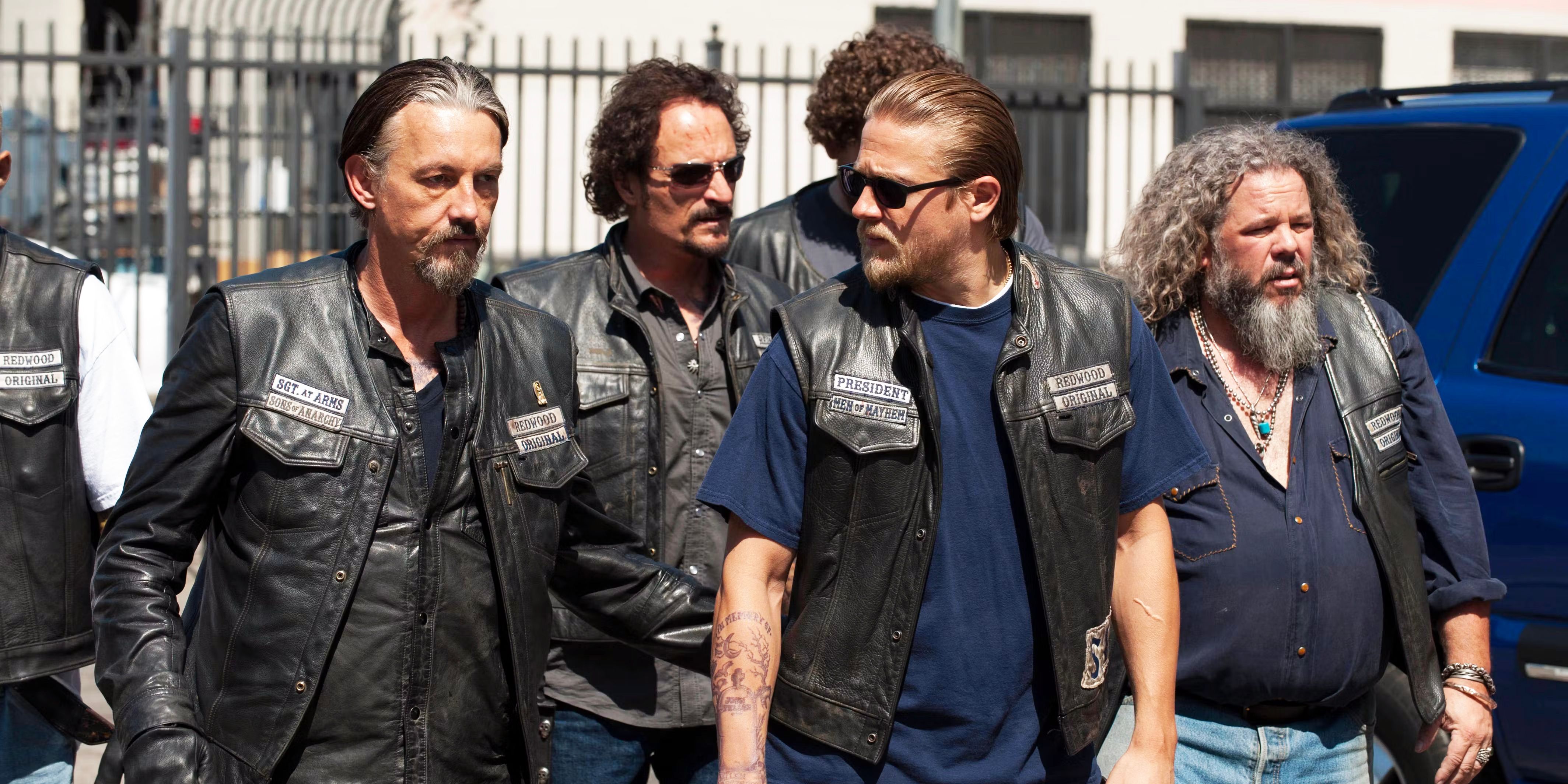 Sons of Anarchy season 6 Chibs Tig Jax and Bobby