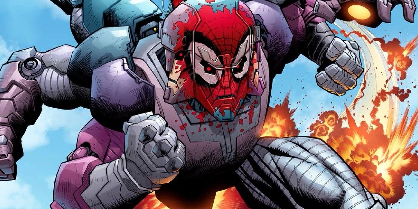 spider-man tri-sentinel spider-bot