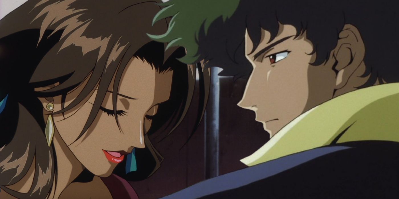 Spike and Katrina in Cowboy Bebop
