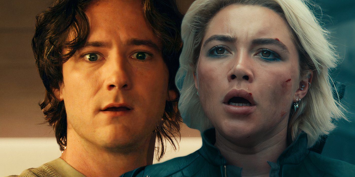 Split image of Bob and Yelena in Thunderbolts