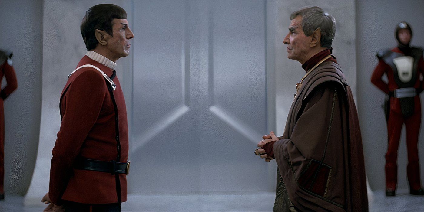 Spock and Sarek in Star Trek IV