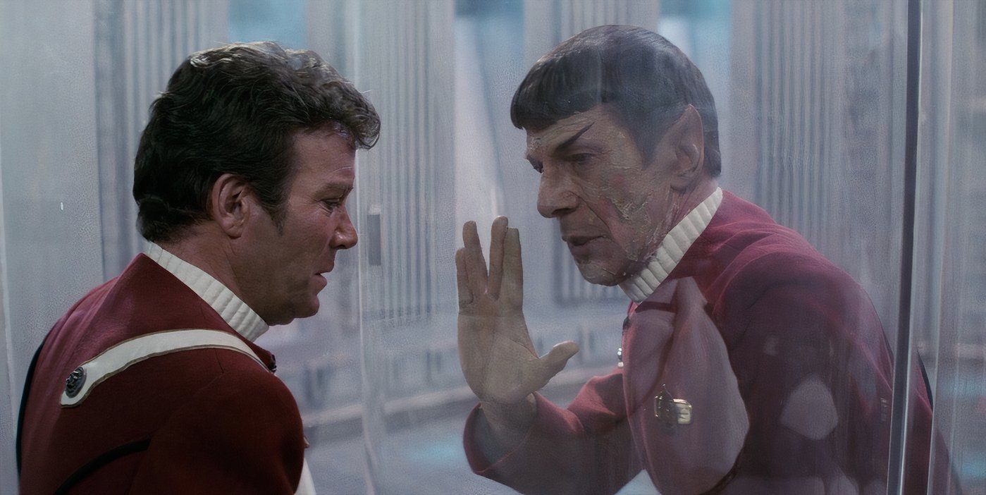 Spock dies with Kirk in Star Trek II