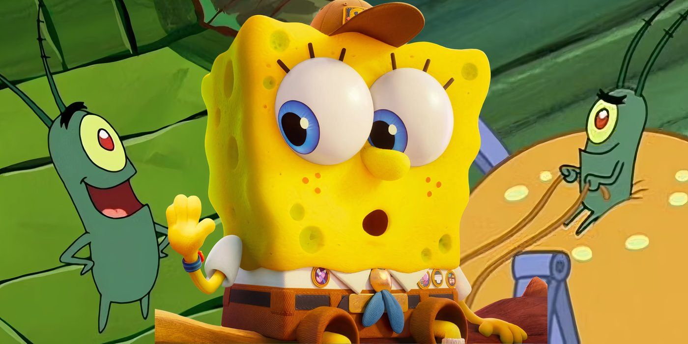 SpongeBob SquarePants and Plankton montage