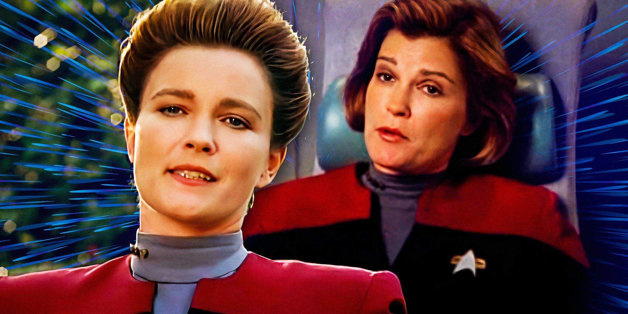 Custom image of Kate Mulgrew as Captain Janeway in Star Trek: Voyager
