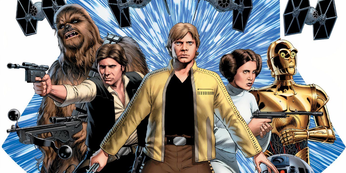 Star Wars' original characters in comic book form.