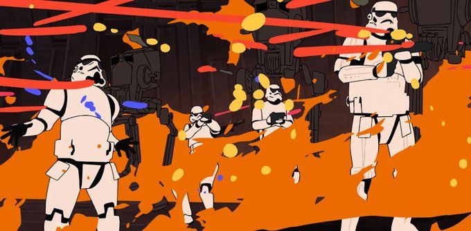 Star Wars: Visions Season 3 Key Image featuring Storm Troopers