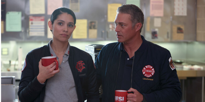 Stella Kidd and Kelly Severide Chicago Fire