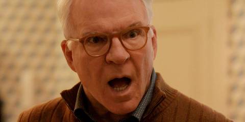 Steve Martin as Charles gasping in Only Murders in the Building season 4