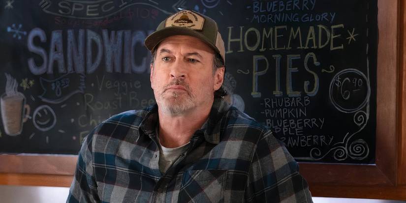 Sully looks angry while standing behind the counter in Sullivan's Crossing