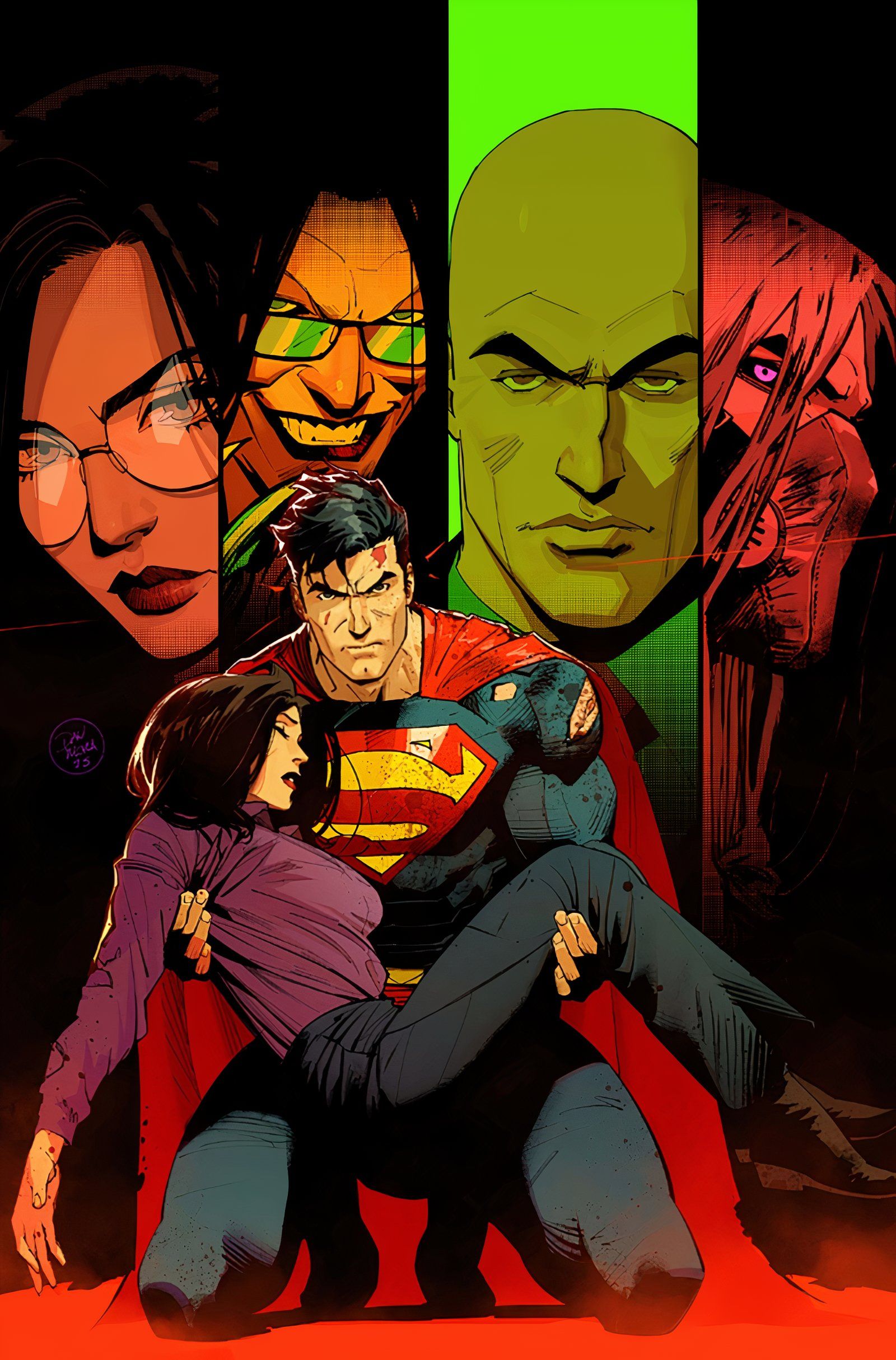 Superman #27 main cover dan mora