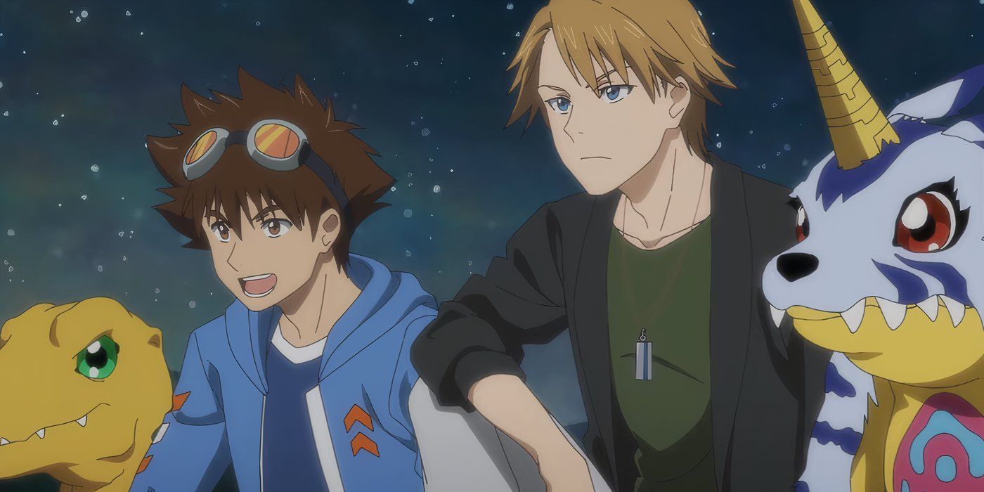 Taichi Yagami and Ishida Yamato