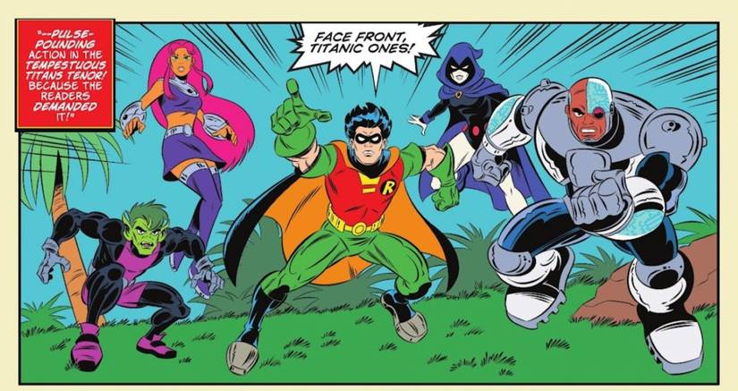 Teen titans go #1 costumes