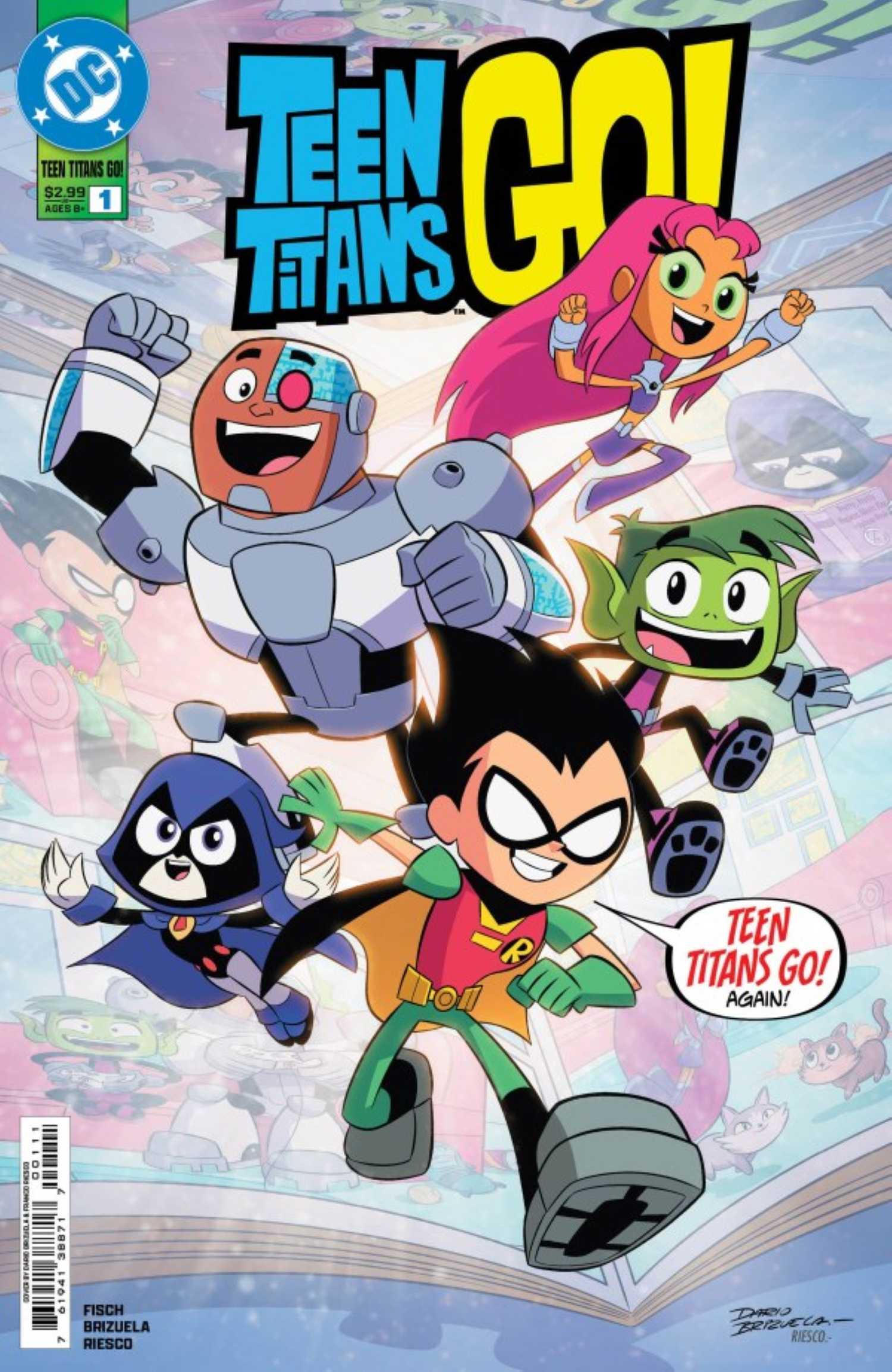 Teen Titans Go #1 main cover