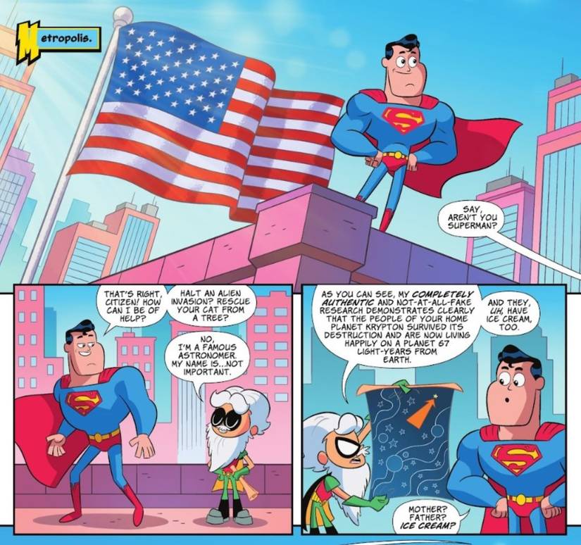 Teen Titans Go #1 Superman
