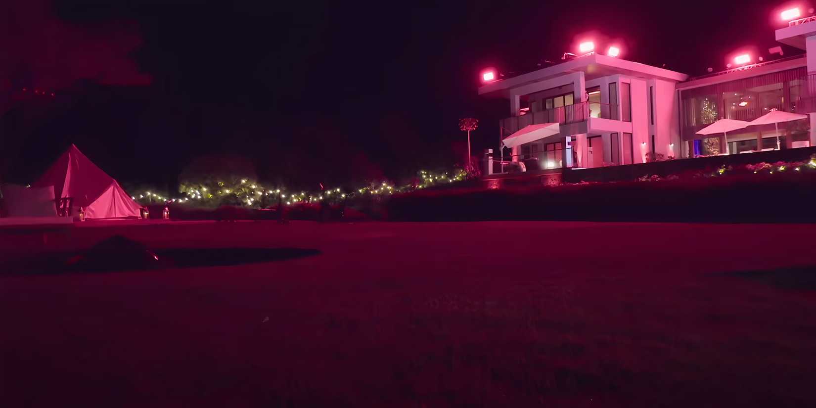 Temptation Island season 9 villa at night