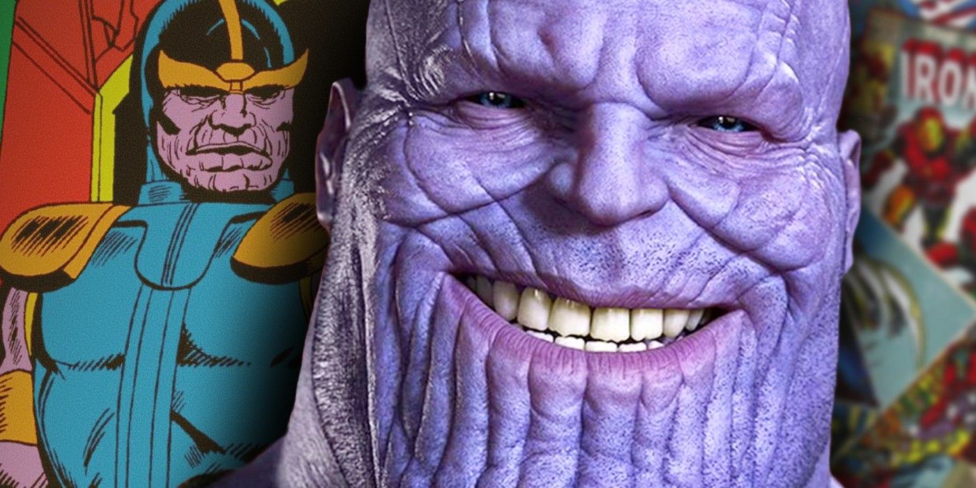 thanos grinning