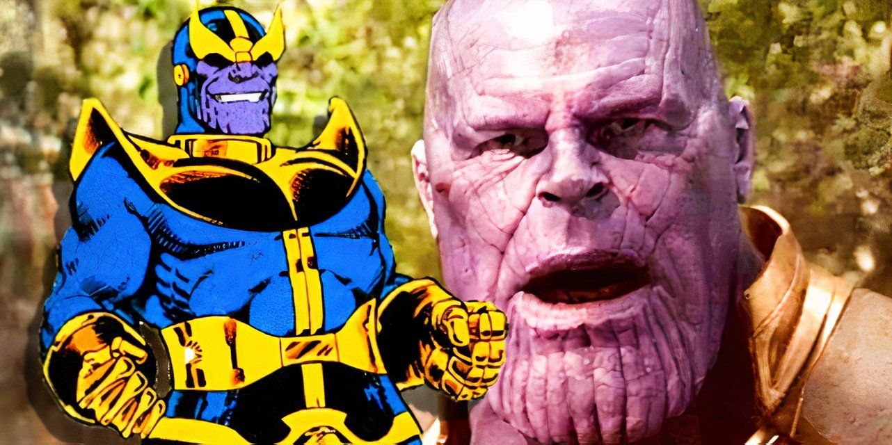 thanos marvel mcu comics