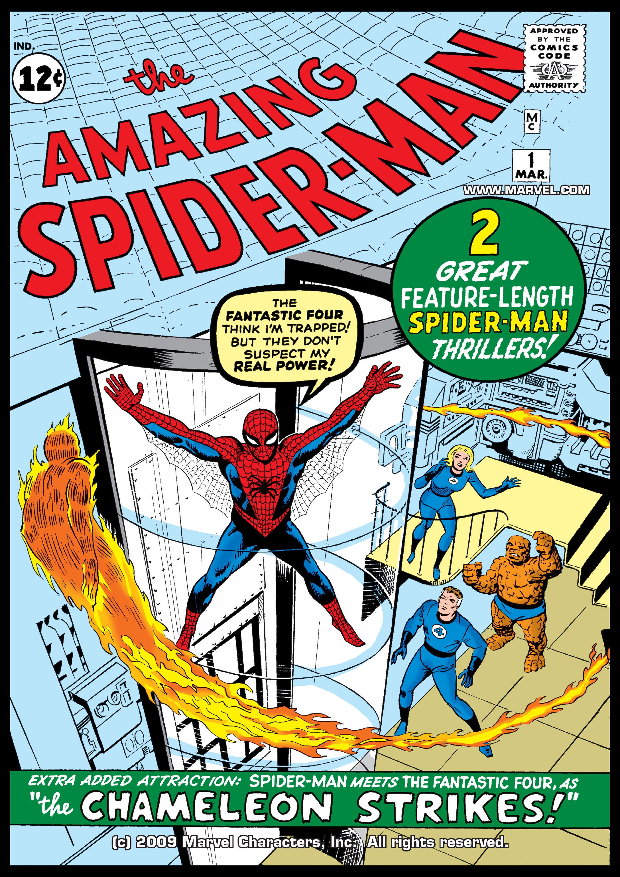 The Amazing Spider-Man #1 Cover